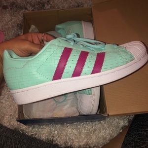 Teal Blue adidas